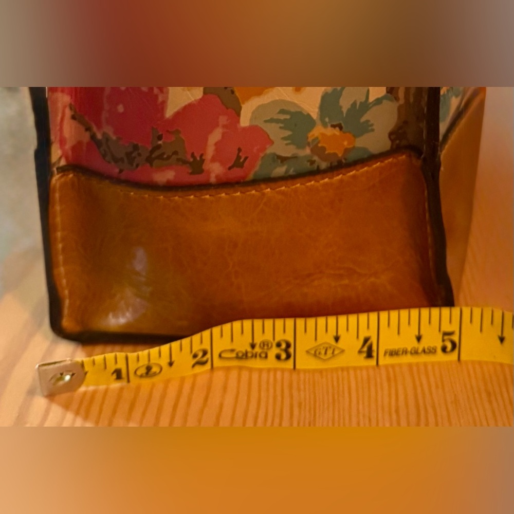 Patricia Nash First Bloom Leather Tote — New With Tags — Never Carried - Picture 4 of 14
